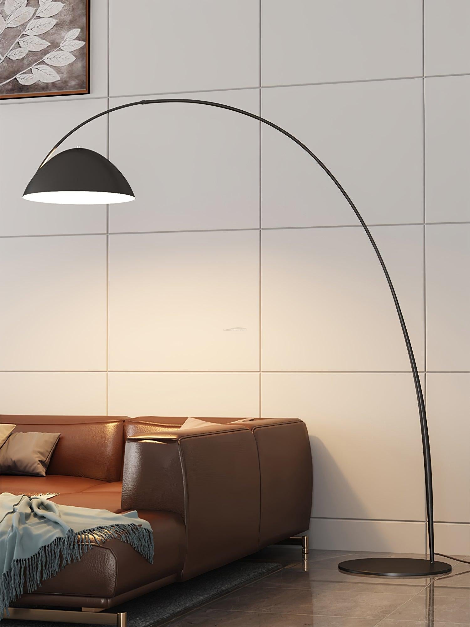 Pluma Floor Lamp ∅ 57.5″ - Bent-1-Luxehomezone
