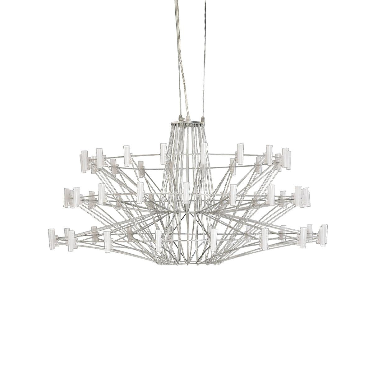 Sky Ballet Candle Chandelier ∅ 33.5″ ~∅ 39.8″ - Candle-1-Luxehomezone