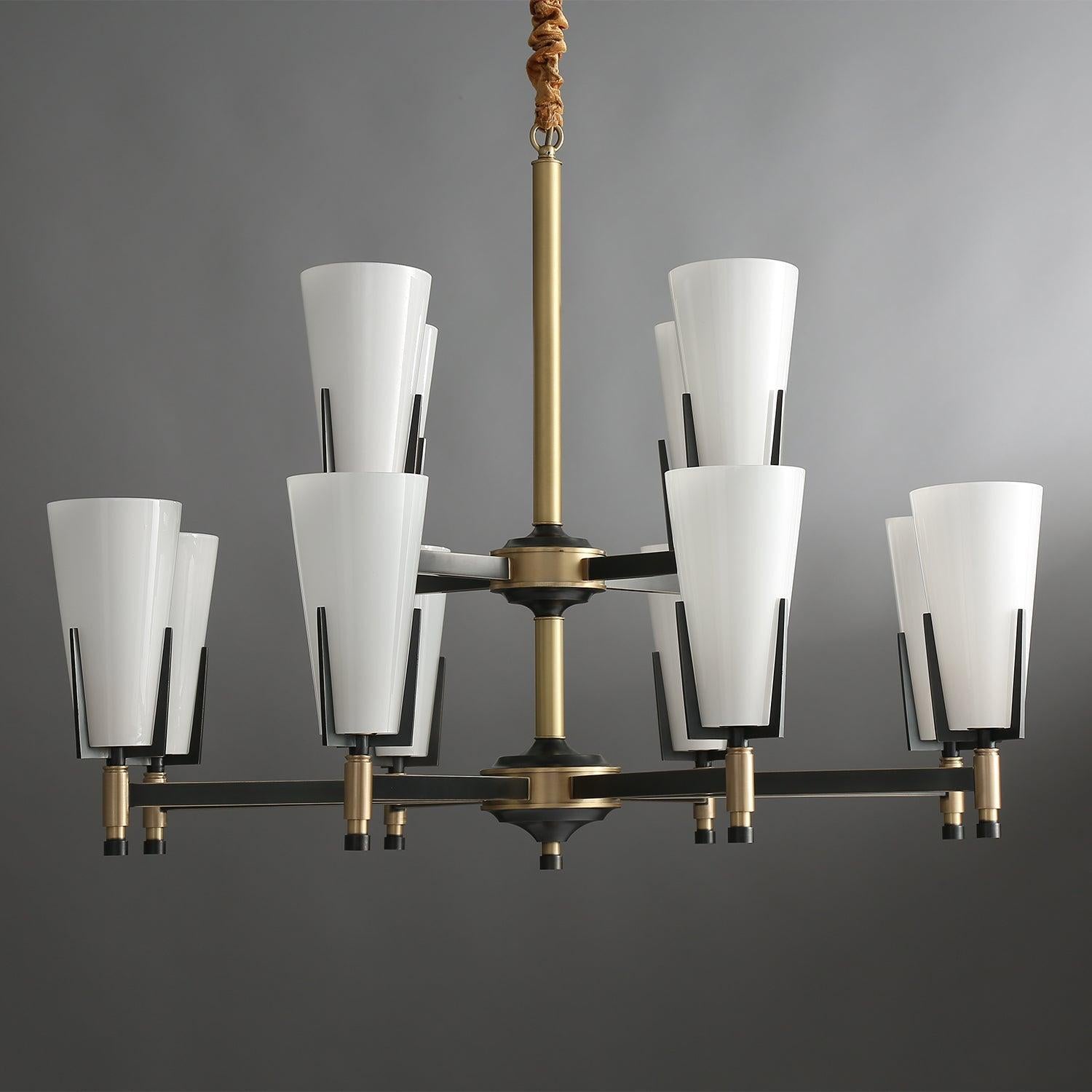 Upton Chandelier Φ 25.6″ - Lucency-1-Luxehomezone