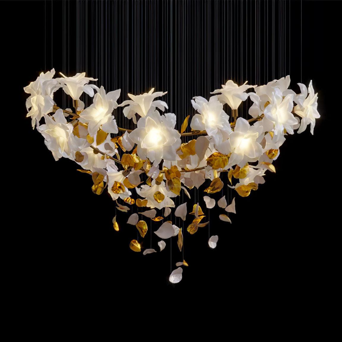 Flying Flowers Fluttering Chandelier with 6 Types - Luxehomezone