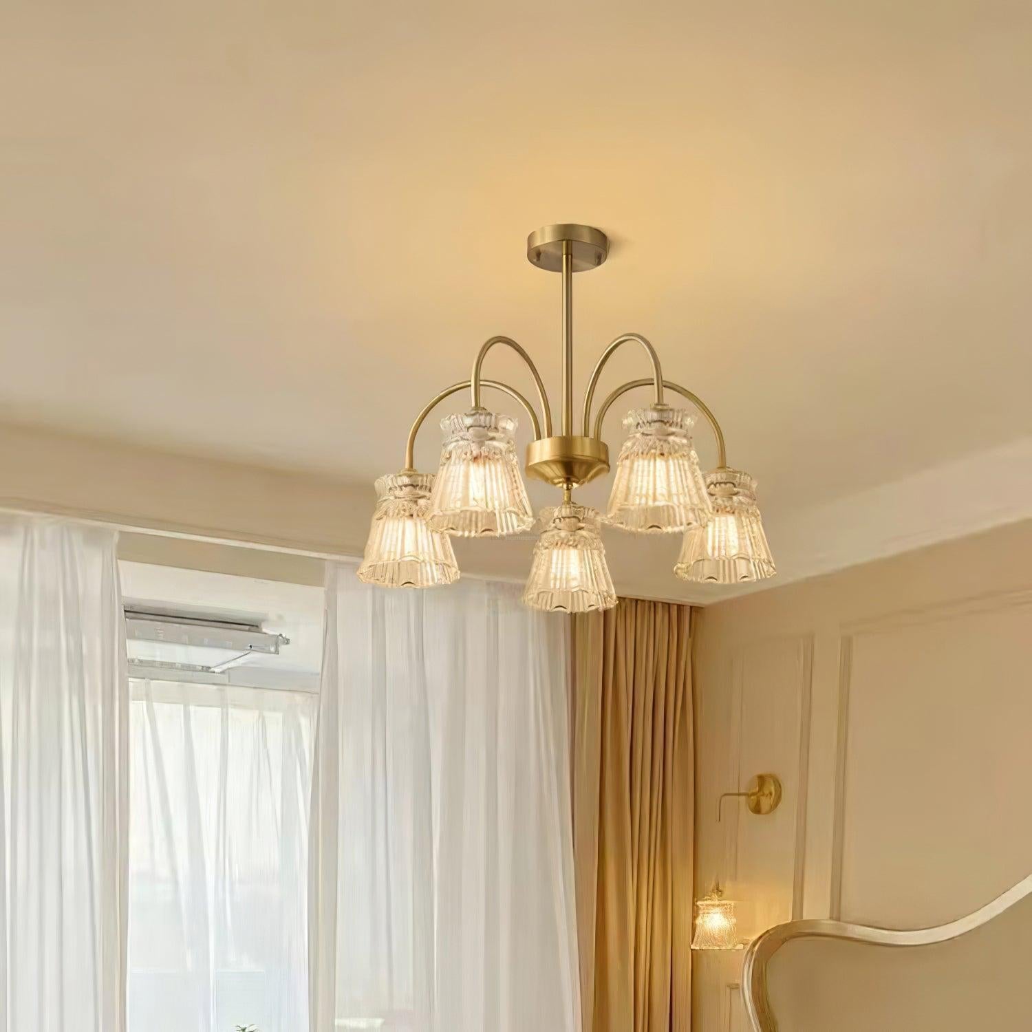 Ice Cream Crystal Chandeliers with 3/5/6/8 heads - Zahara-1-Luxehomezone