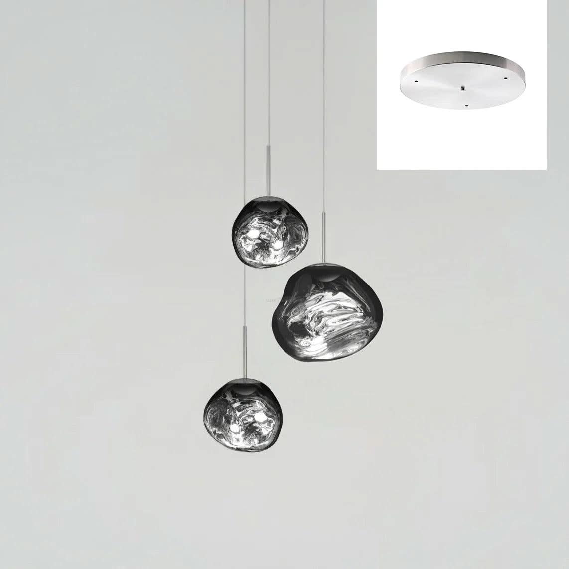 Lava Round Pendant - Luxehomezone
