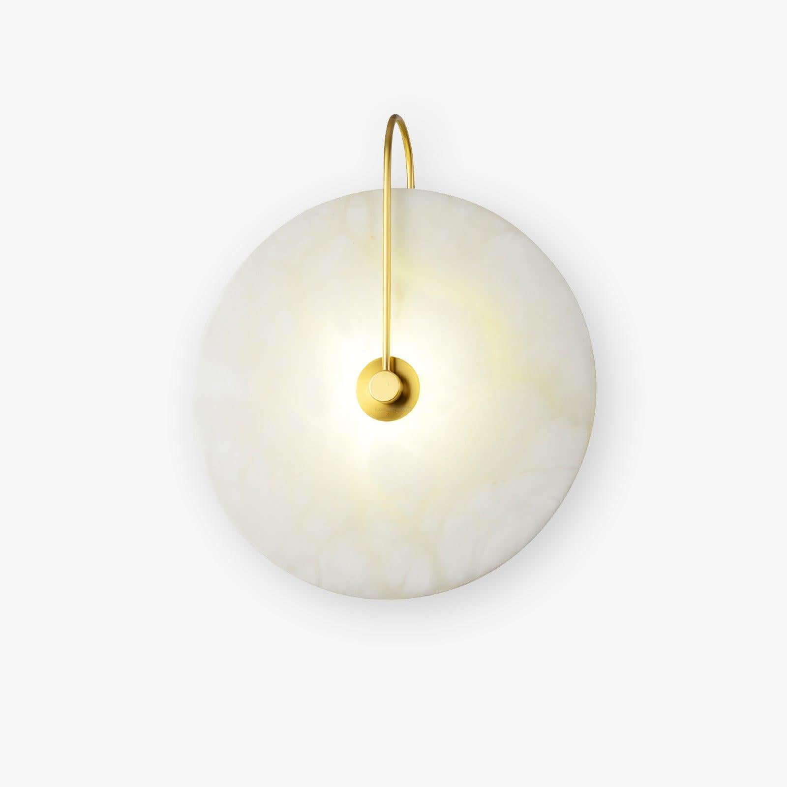 Alabaster LED Wall Lamp 6''/8''/10''/12'' - Luxehomezone
