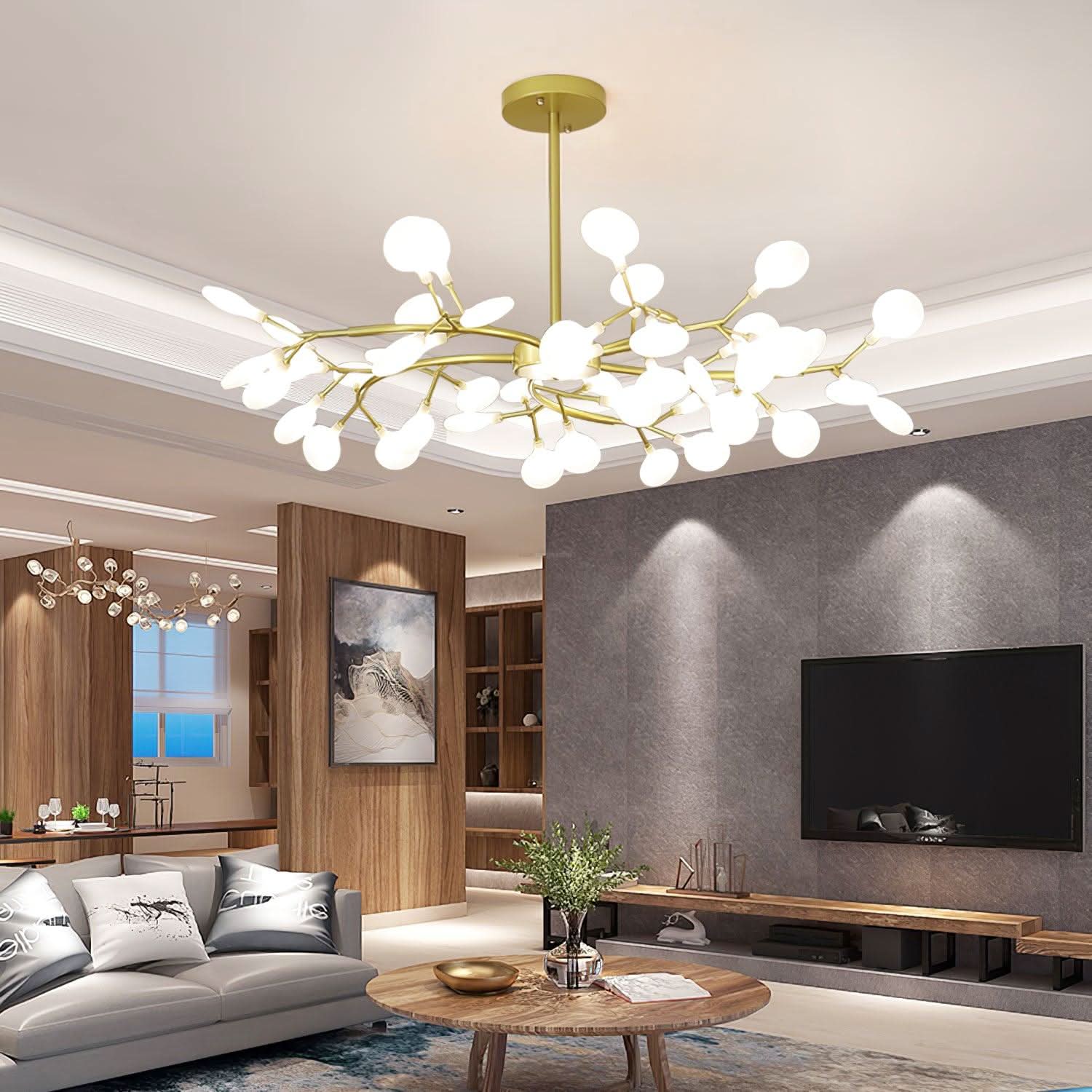LED Firefly Sputnik Chandelier - Luxehomezone