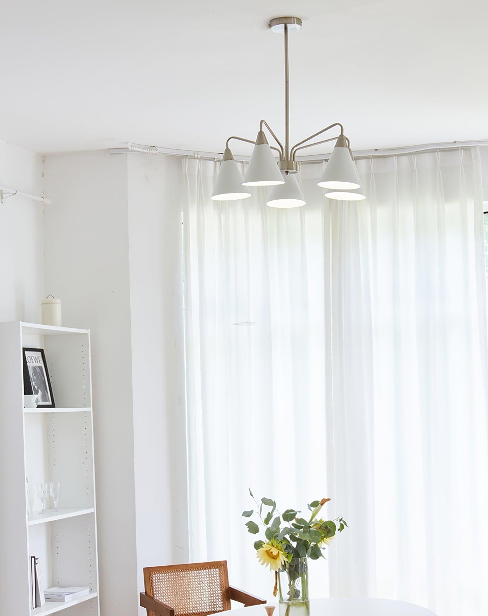 Fashion Cono Chandelier ∅ 20.9″ - Bend-1-Luxehomezone