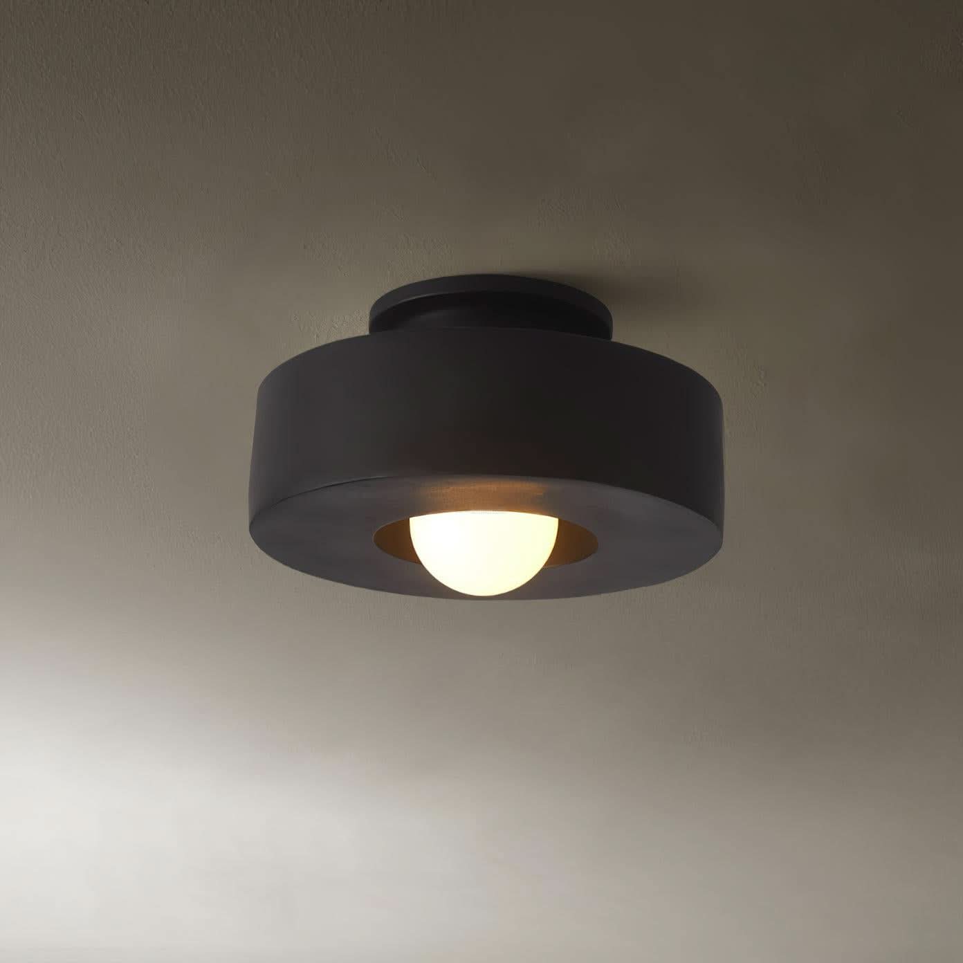 Simon Resin Ceiling Lamp  ∅ 11.8″ - Luxehomezone