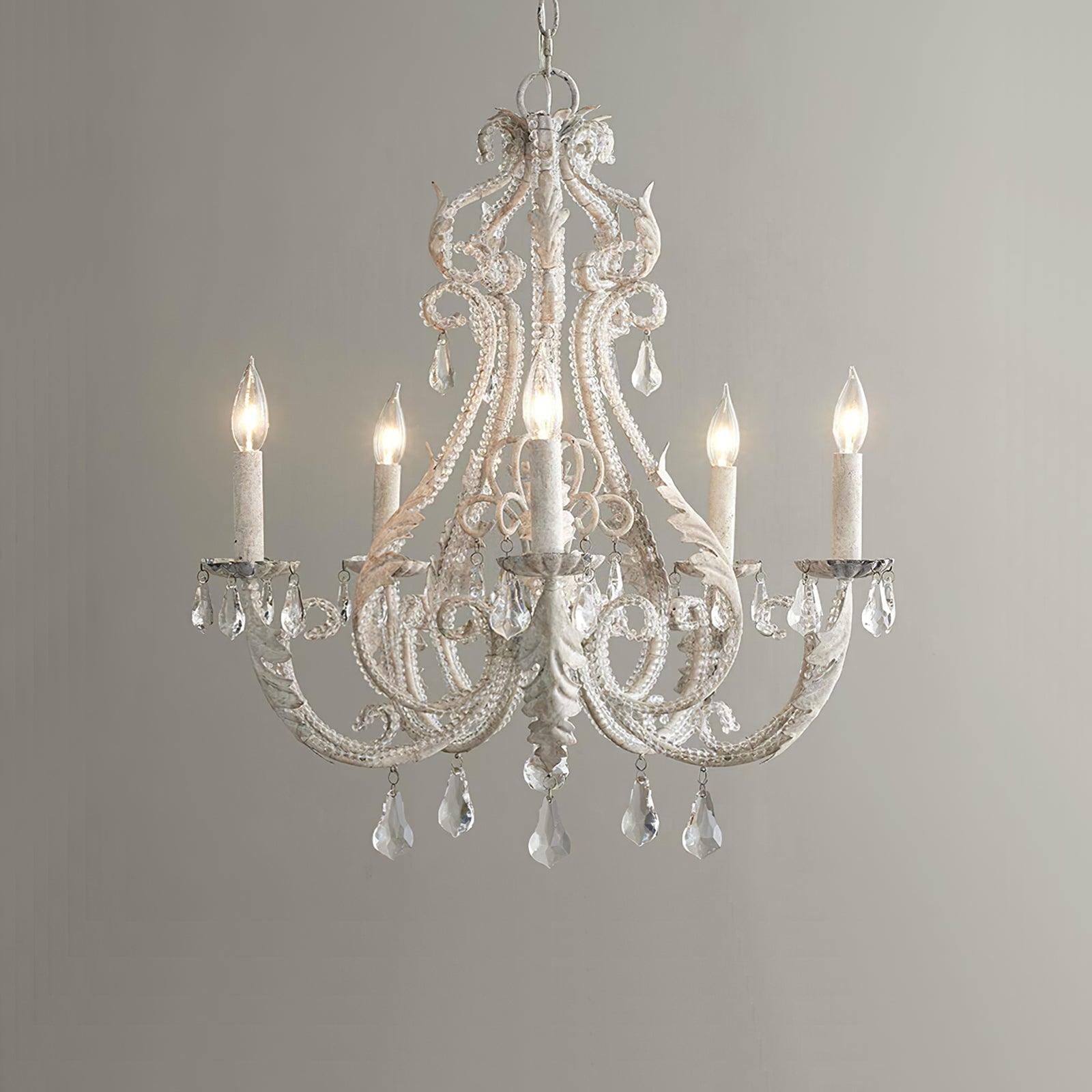 Candle Style Holder Chandelier with 5/6/8 heads - Candle-1-Luxehomezone