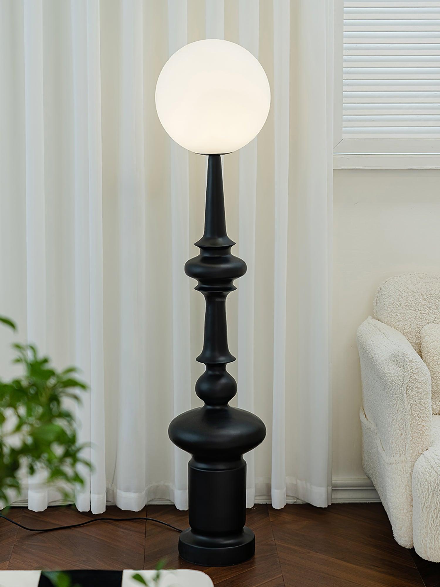 Constance Floor Lamp  ∅ 11.8″ - Lava-1-Luxehomezone