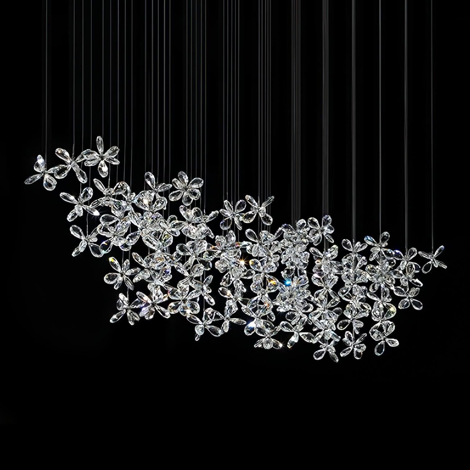 Floating Butterfly Chandelier L 47.2″ - Luxehomezone