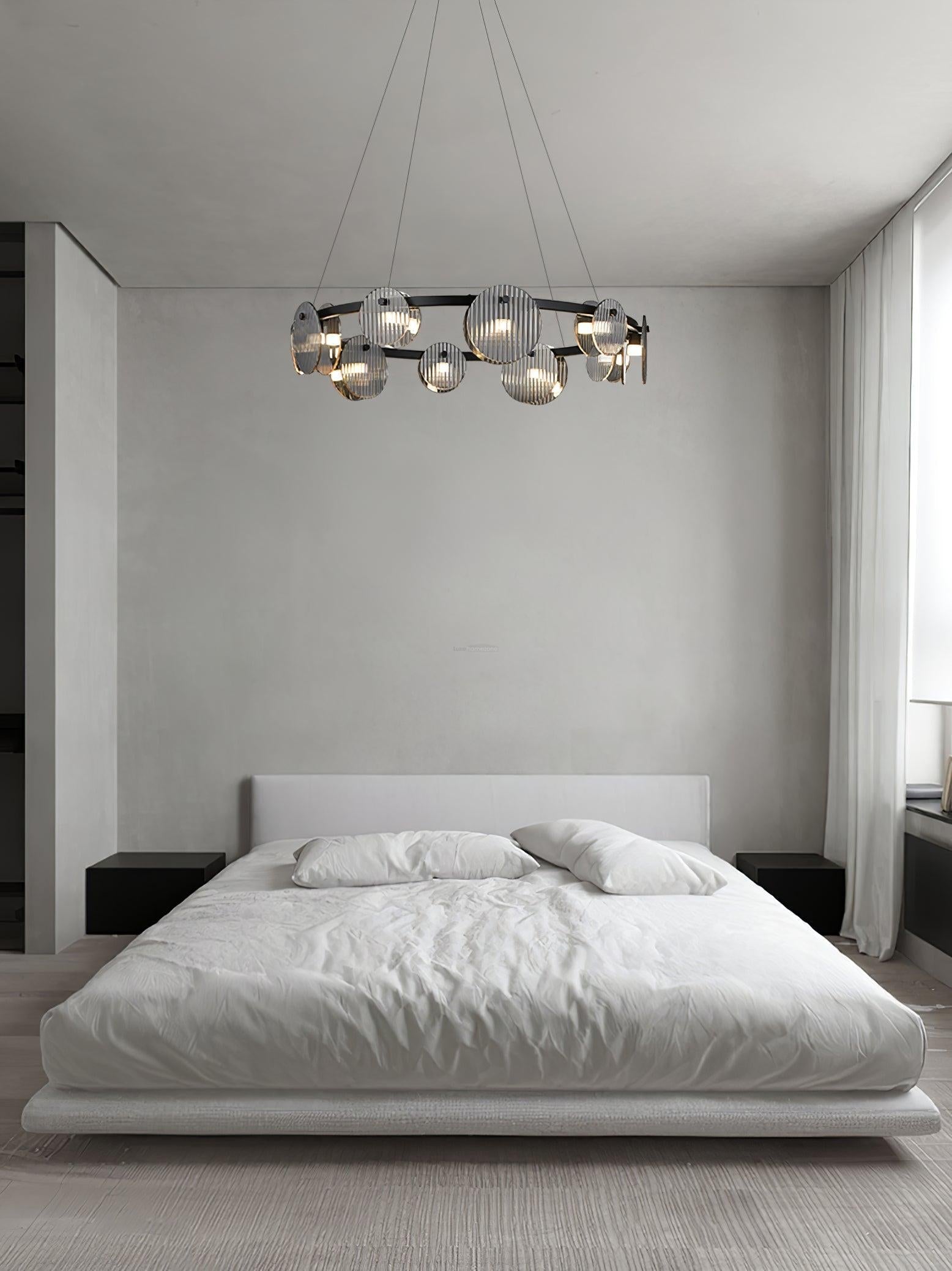 Foliole Chandelier with 6/8 heads - Cylinder-1-Luxehomezone
