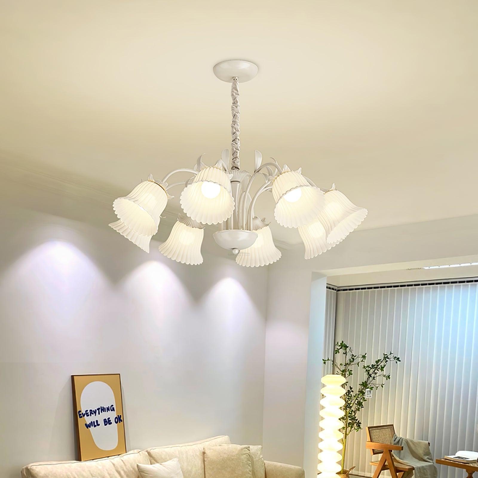 Petunia Chandelier with 6/8 heads - -1-Luxehomezone