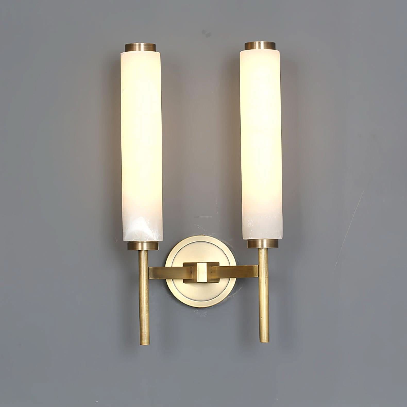 Brindisi Alabaster Wall Sconce - Luxehomezone