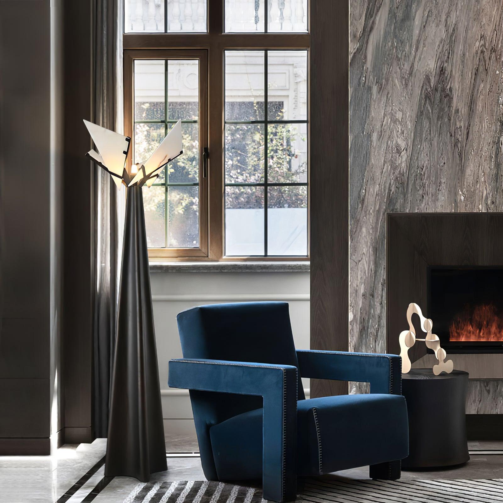 Religieuse Alabaster Floor Lamp - Alabaster-1-Luxehomezone