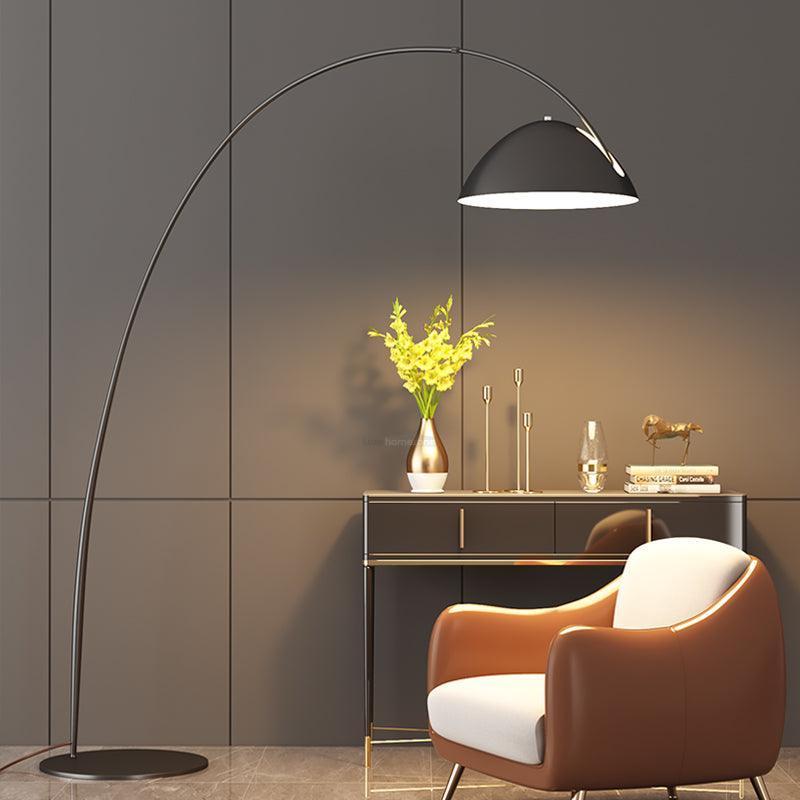 Pluma Floor Lamp ∅ 57.5″ - Bent-1-Luxehomezone