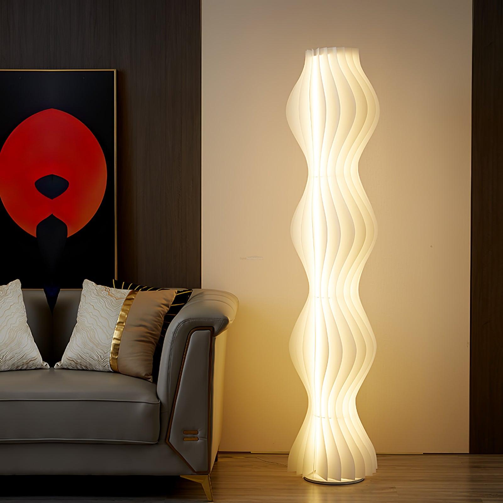 Vapor Floor Lamp Dia 35cm - Pillar-1-Luxehomezone