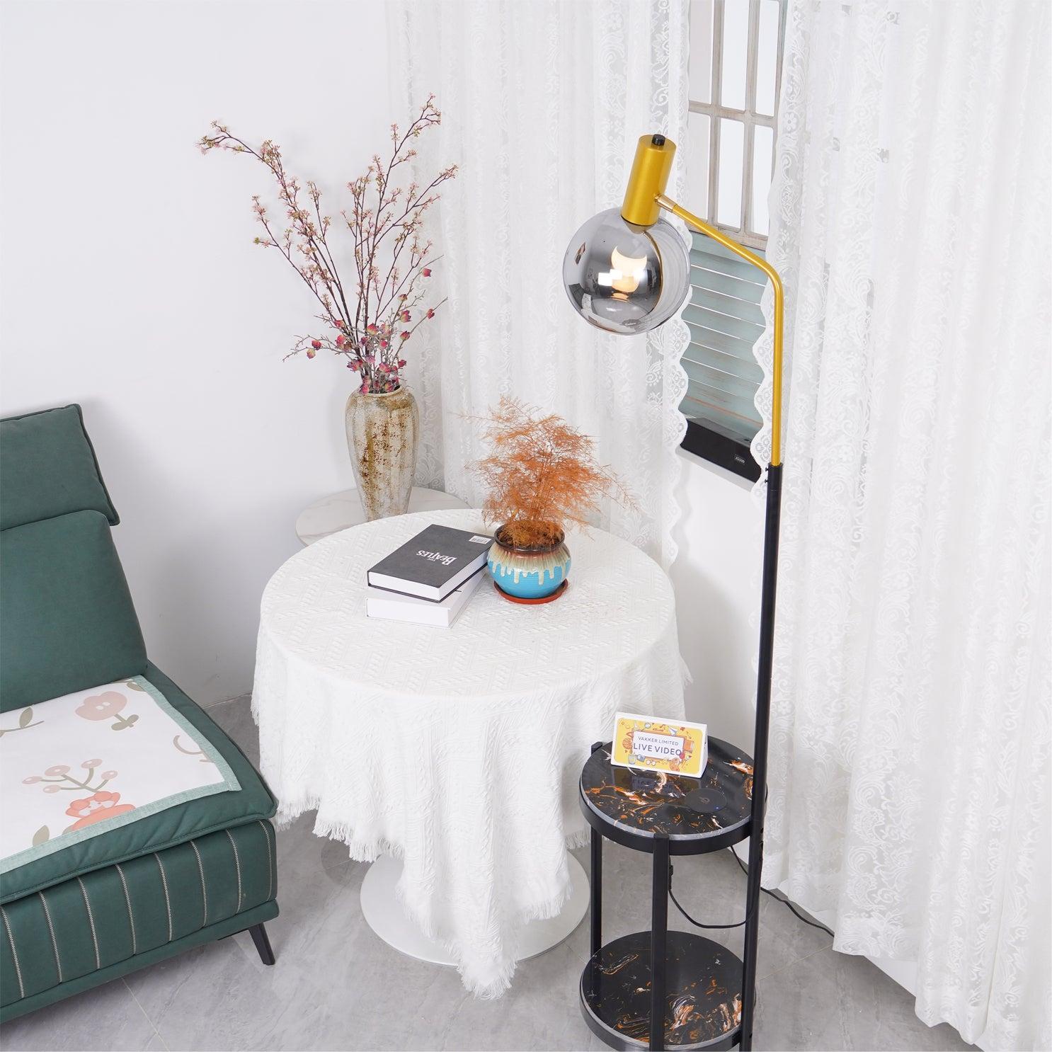 Teamson Home Floor Lamp  W 15.7″ - Unknown-1-Luxehomezone