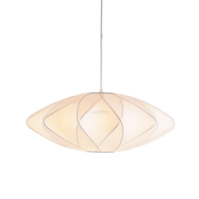 Bubble Pendant Light with Artificial Silk Lampshade - Luxehomezone