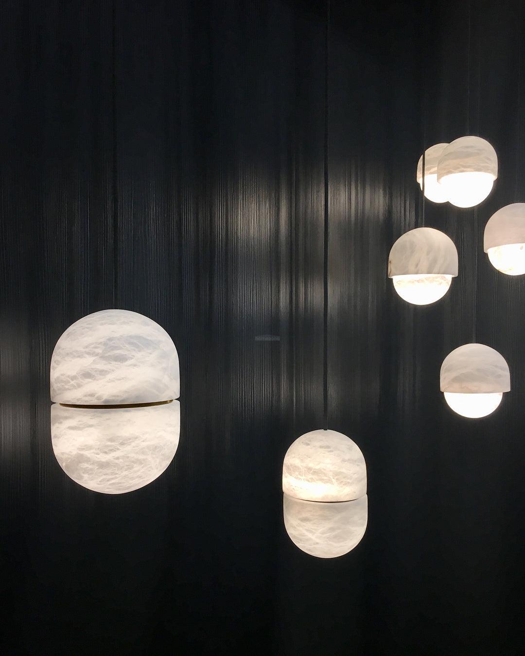 YUM Alabaster Pendant Light - Luxehomezone