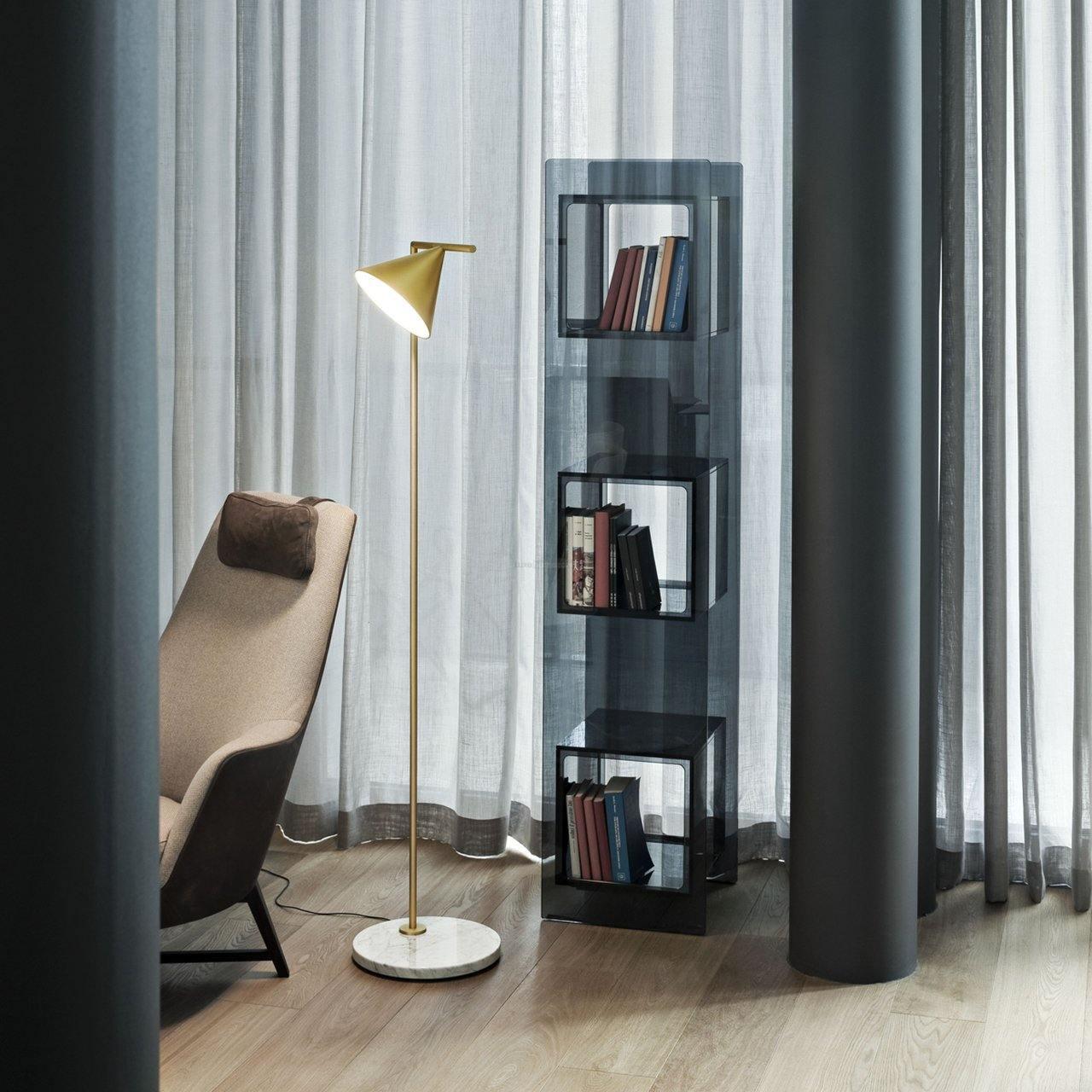 Captain Flint Floor Lamp ∅ 11.8″ - Luxehomezone
