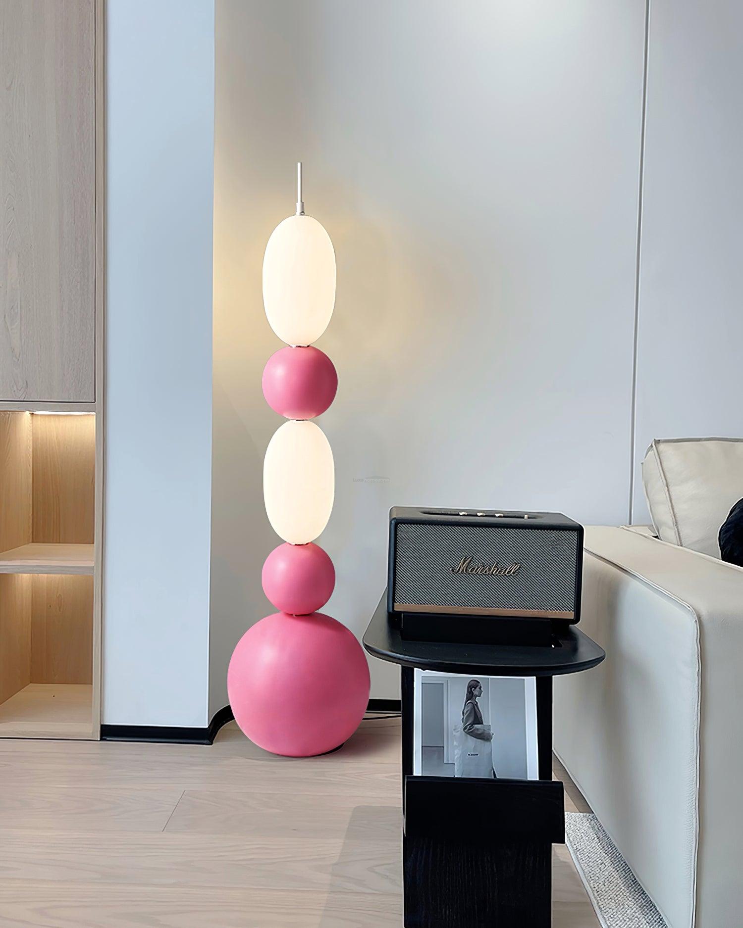 Bola Floor Lamp  ∅ 15.7″ - Lava-1-Luxehomezone