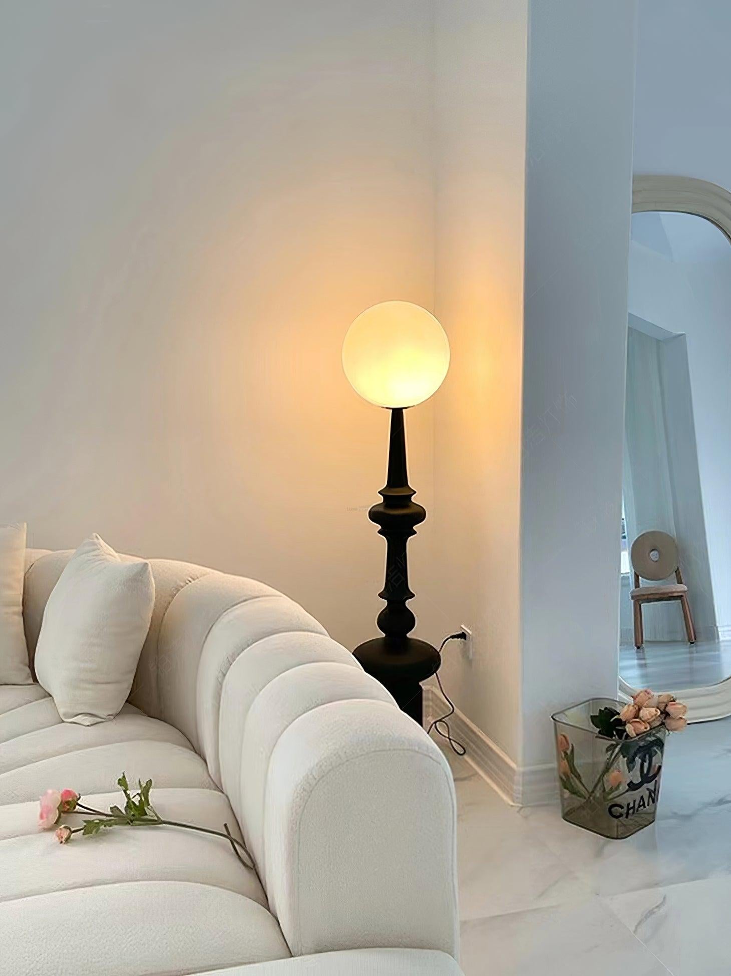 Constance Floor Lamp  ∅ 11.8″ - Lava-1-Luxehomezone