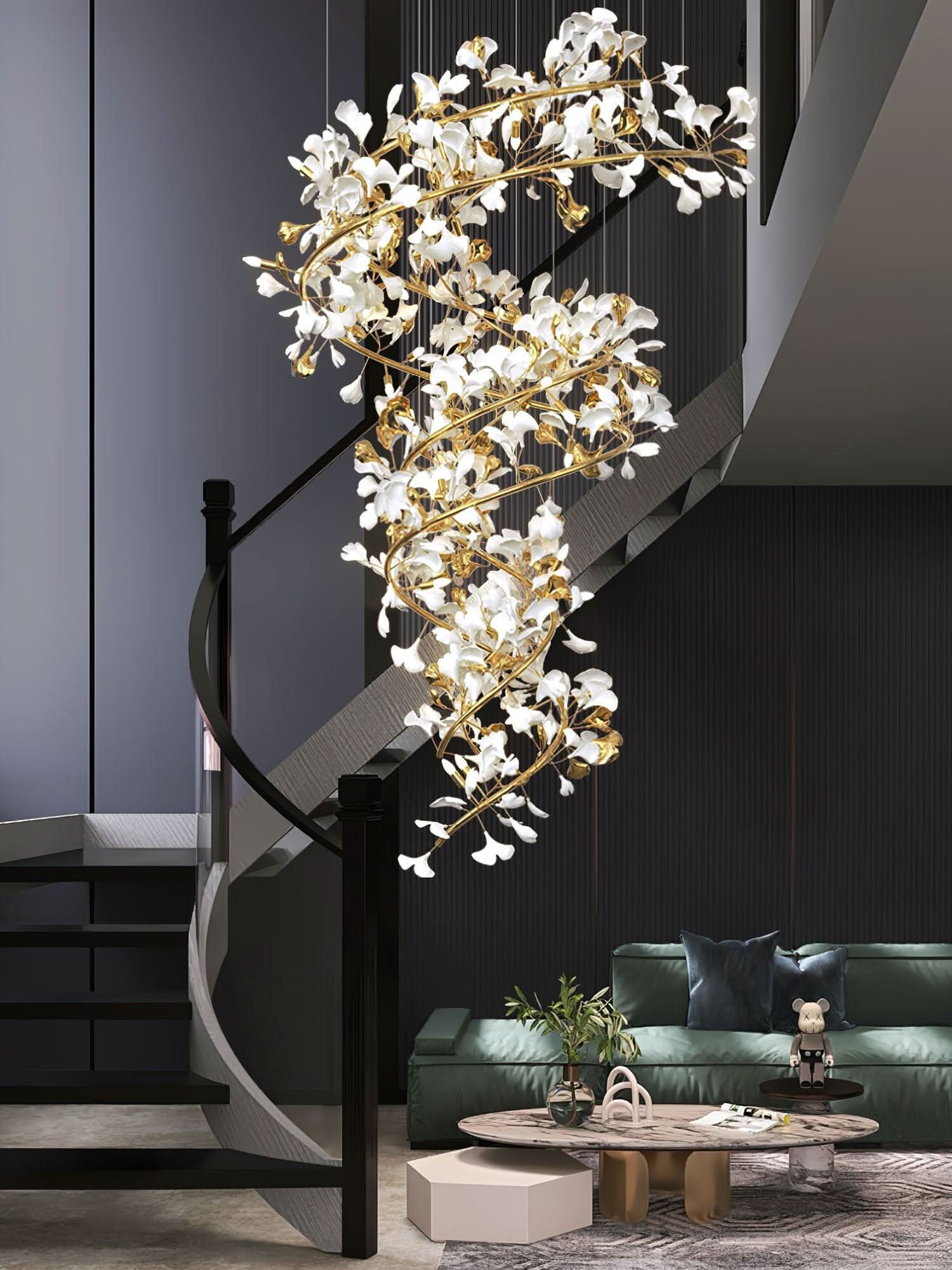 Gingko Chandelier Style Q - Luxehomezone