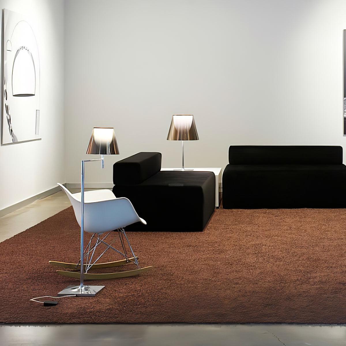 Chrome Prism Bending Floor Lamps - Bent-1-Luxehomezone