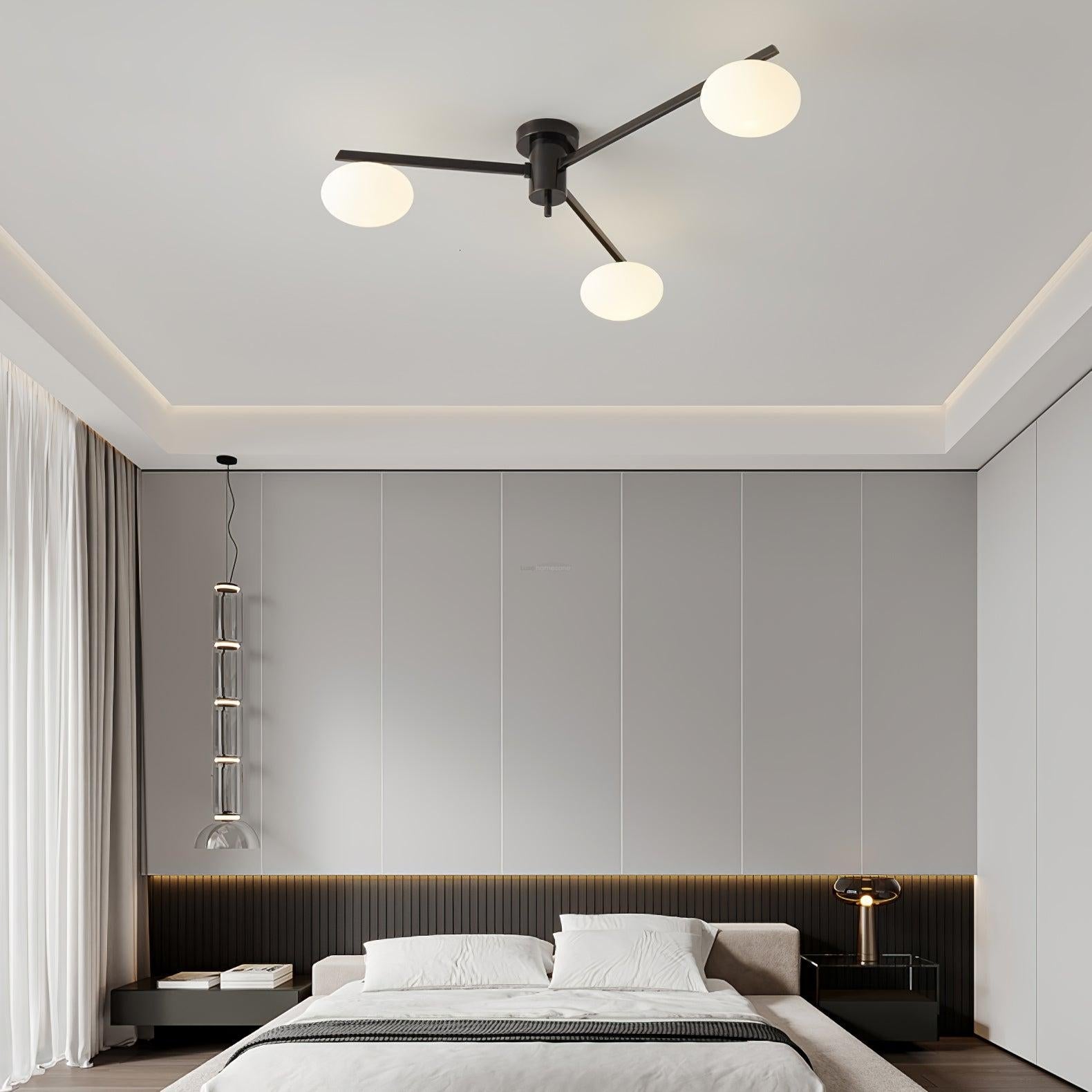 Ceiling Lamp with 3/5/6 heads - Optimized, Semi Flush Mounts-1-Luxehomezone