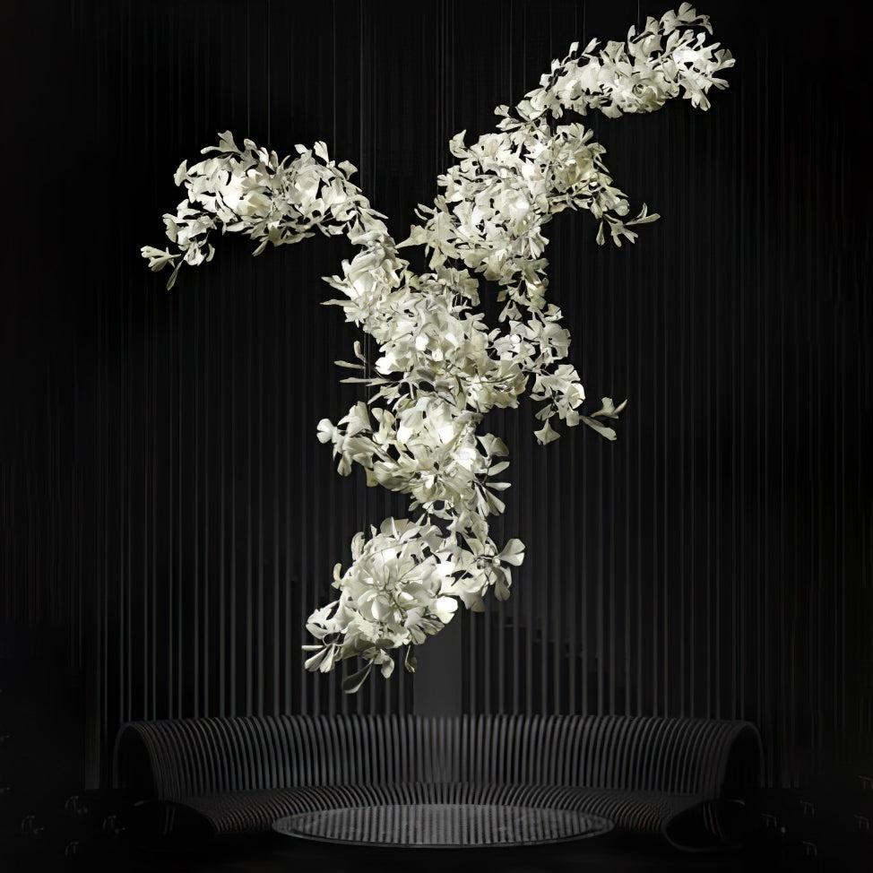 Gingko Combination Type Chandelier - Gingko, Gingko Chandelier-1-Luxehomezone