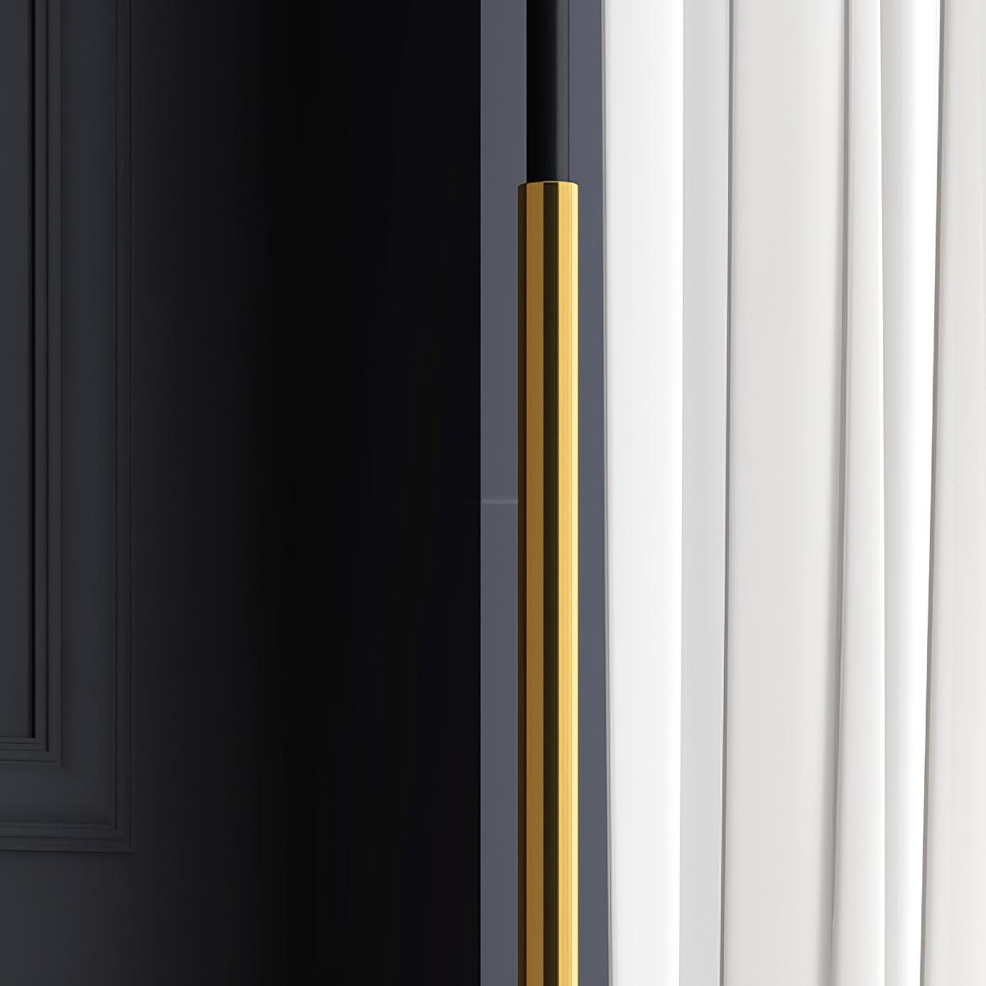 Emmental Floor Lamp ∅ 17.3″ - Gold&Black, Gold&White-1-Luxehomezone