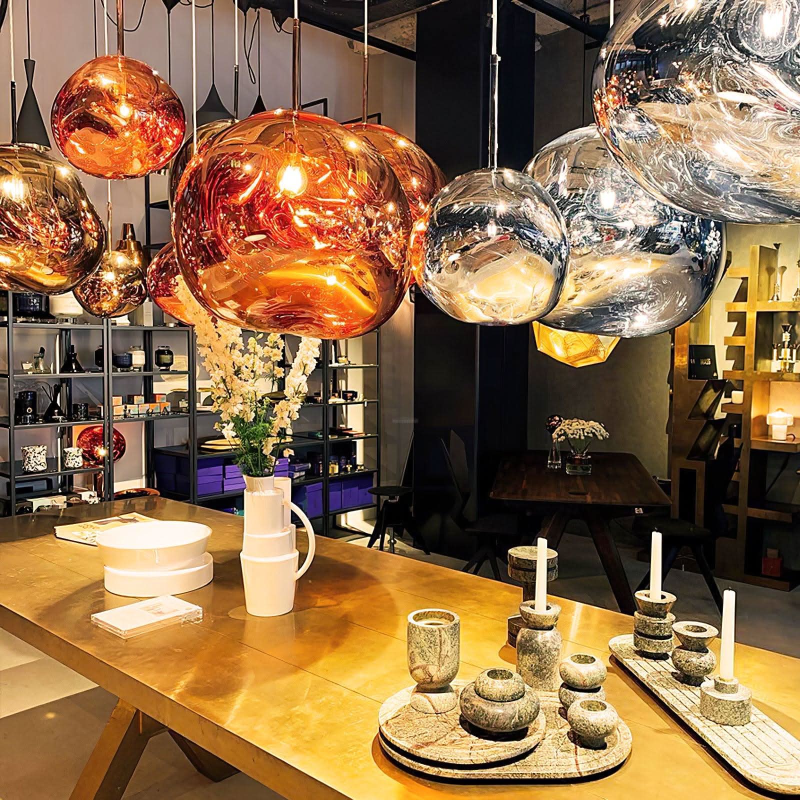 Lava Round Pendant - Luxehomezone