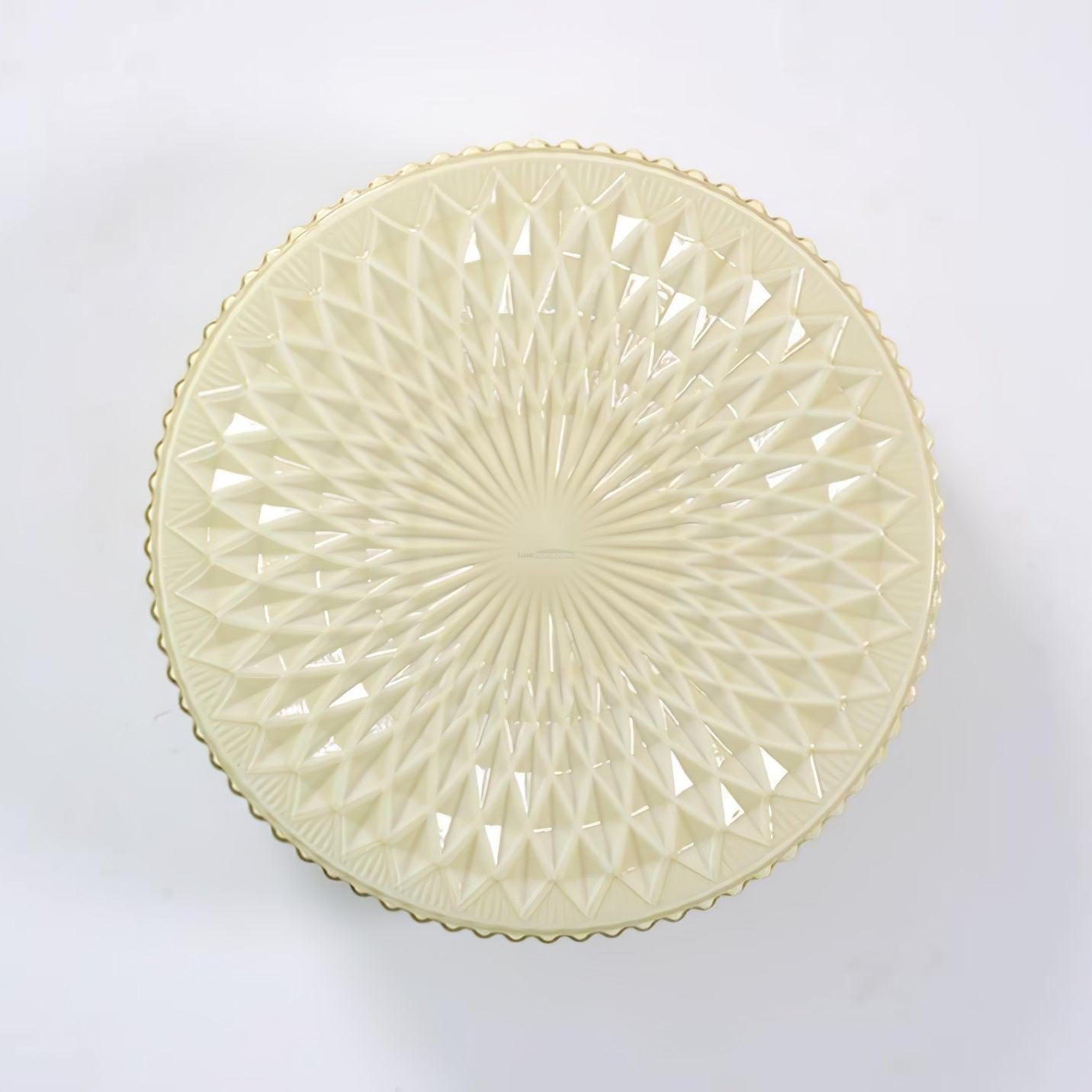 Souffle Ceiling Lamp ∅ 13.8″ - Chloe, Flush Mounts, Optimized-1-Luxehomezone