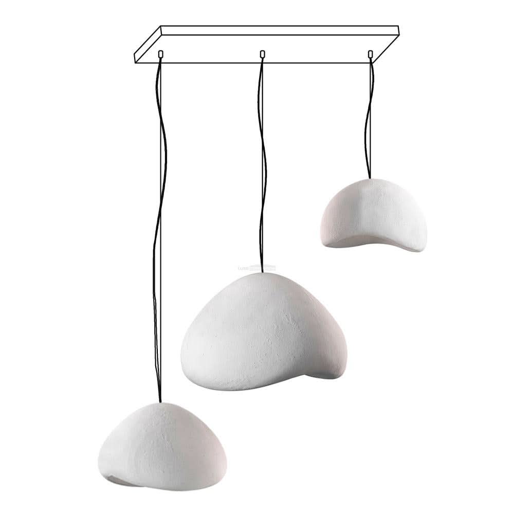 Khmara Chandelier with Rough Combination Type A - Luxehomezone