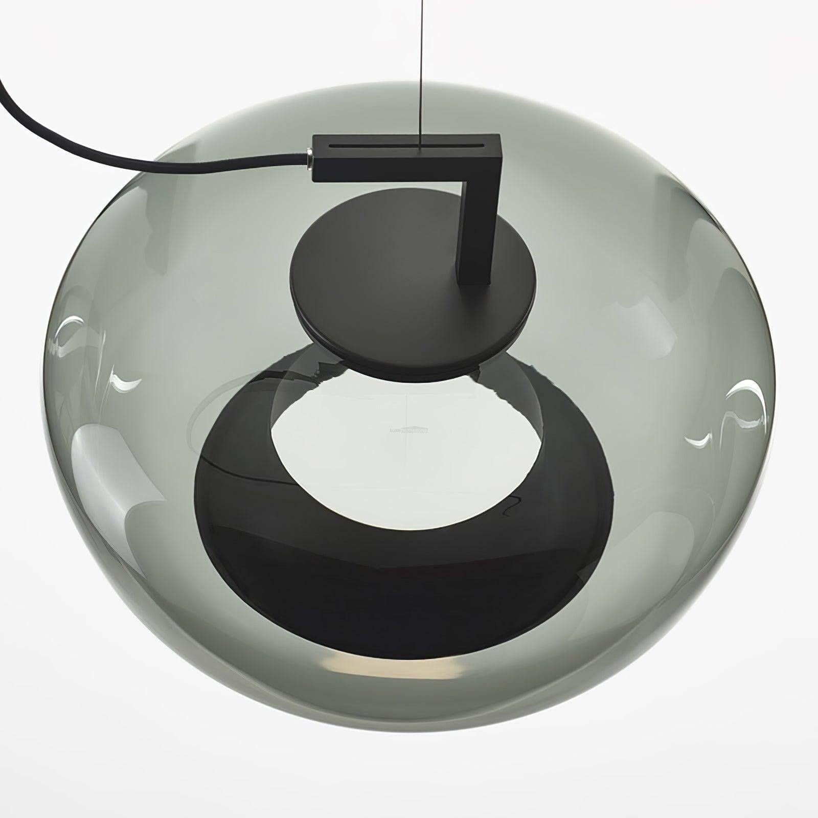 Doppelte Pendant - Art Glass-1-Luxehomezone
