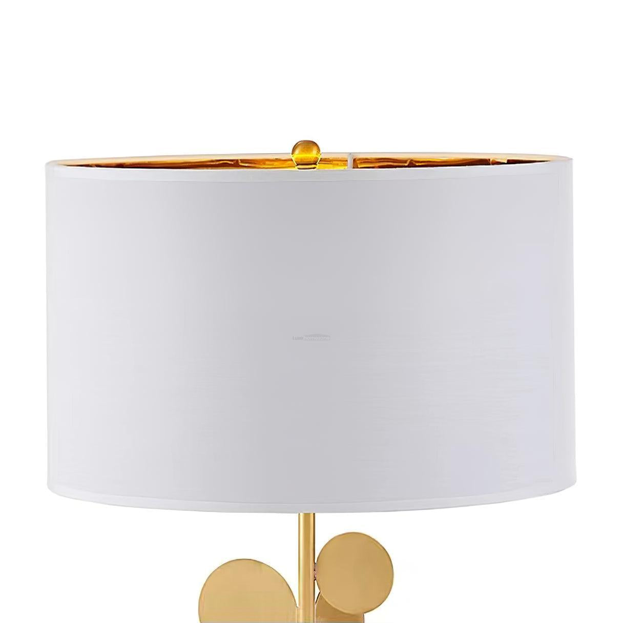 Mark Mcdowell Table Lamp ∅ 15″ - Fabric-1-Luxehomezone