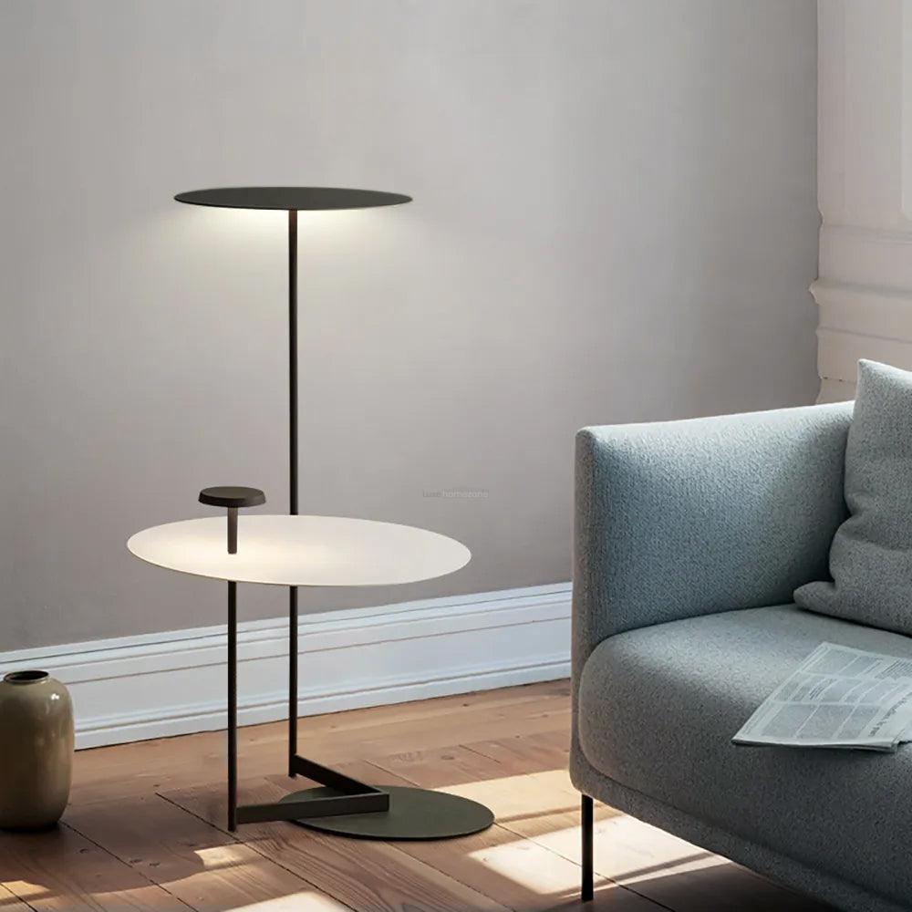 Flat Floor Lamp  ∅ 29.9″ - Luxehomezone