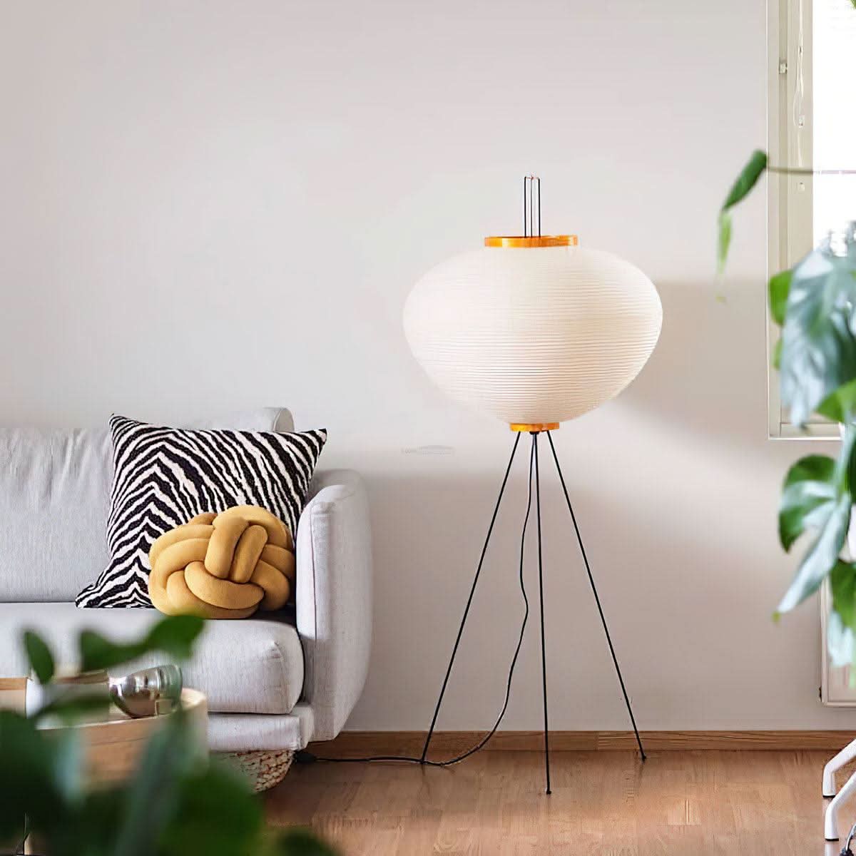 Akari Paper Floor Lamp - Luxehomezone