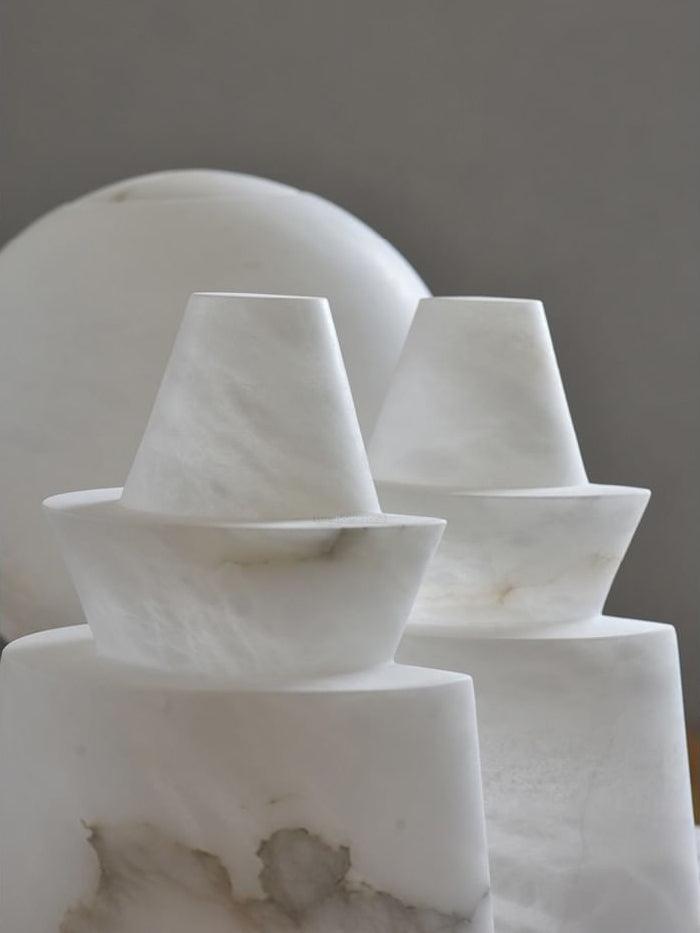 White Alabaster  Pendant Light - Luxehomezone