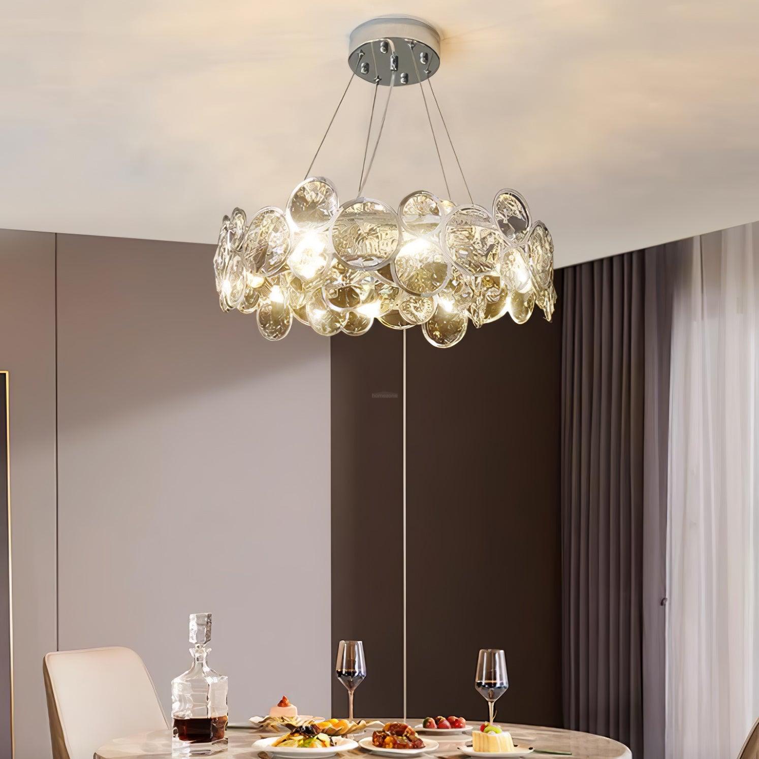 Chrome Crystal Chandelier - Crystals-1-Luxehomezone