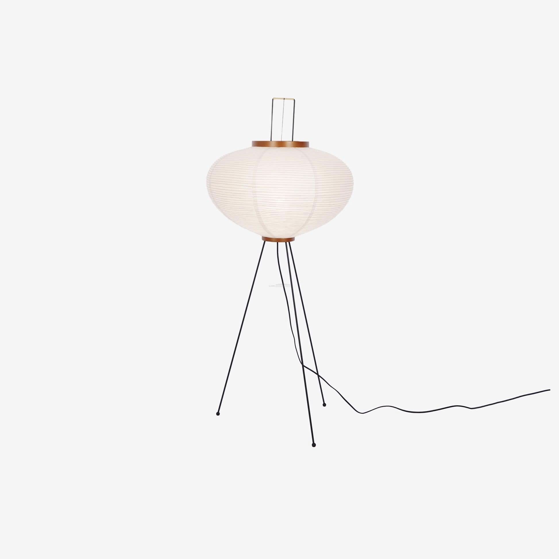 Akari Paper Floor Lamp - Luxehomezone