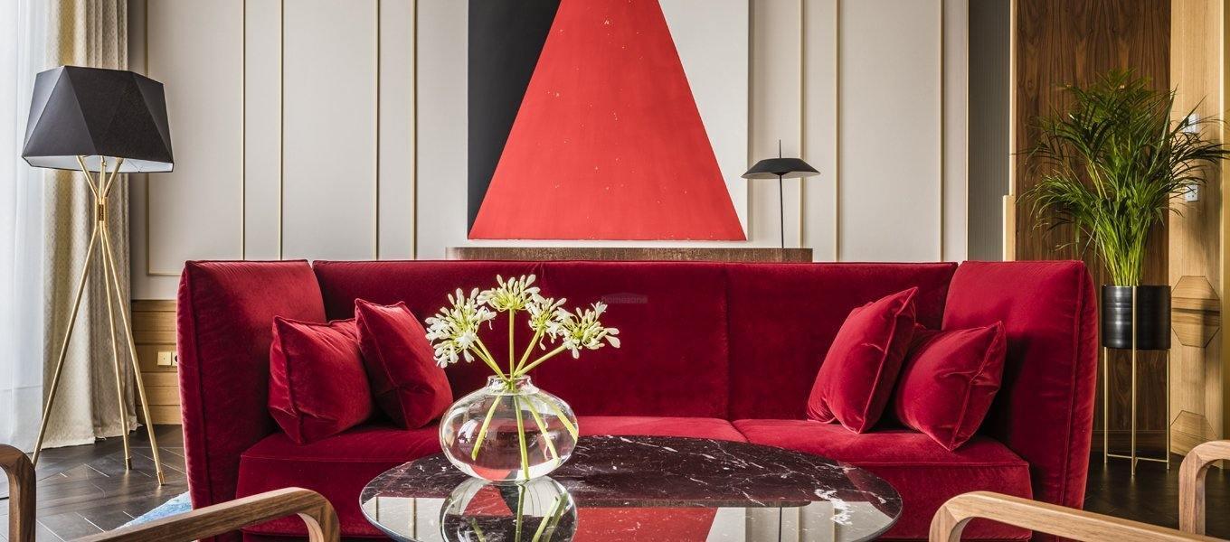 Solitaire Floor Lamp ∅ 21.7″ - Geometry-1-Luxehomezone