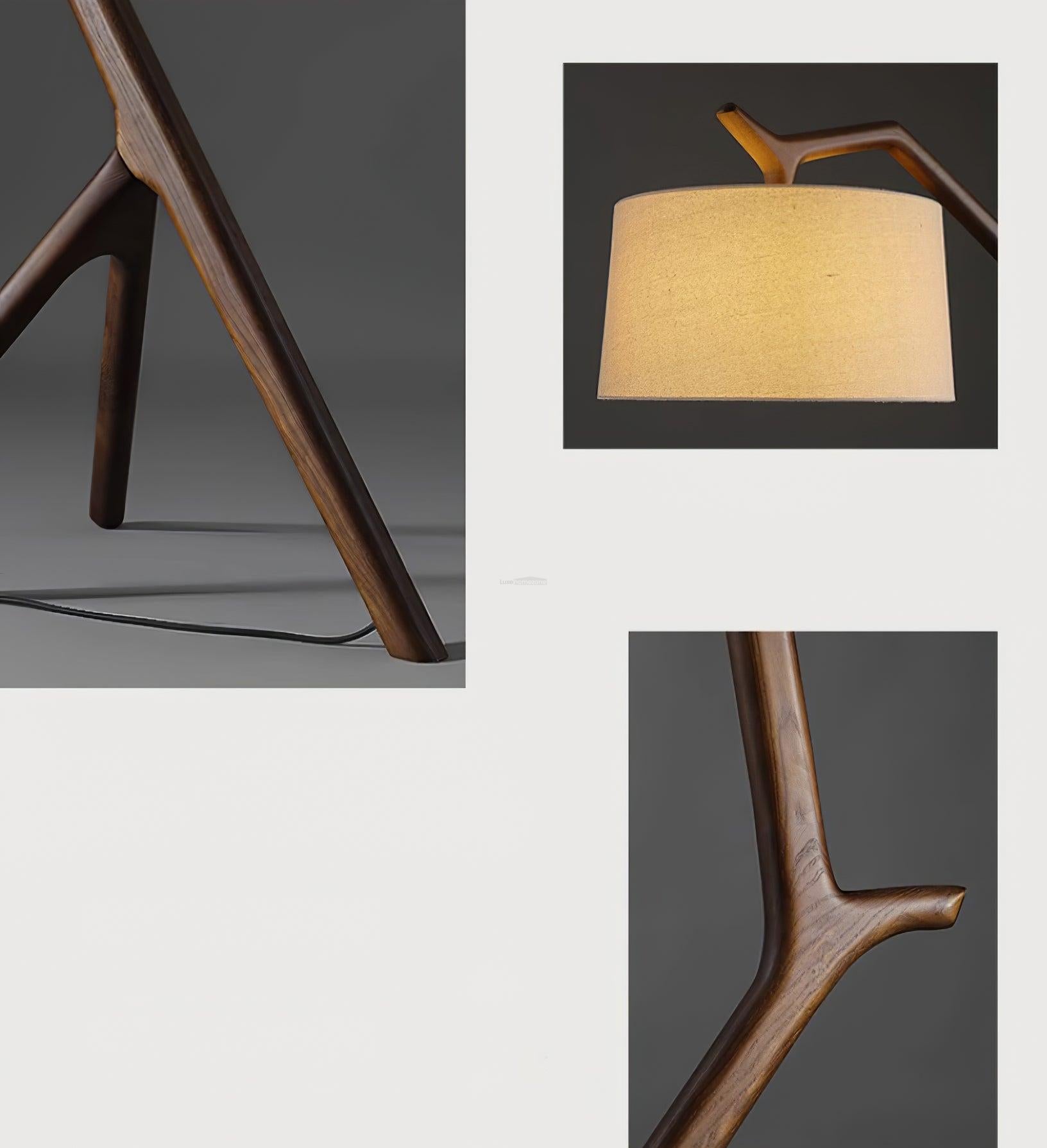 Umahi Floor Lamp  L 39.7″ - Fabric-1-Luxehomezone