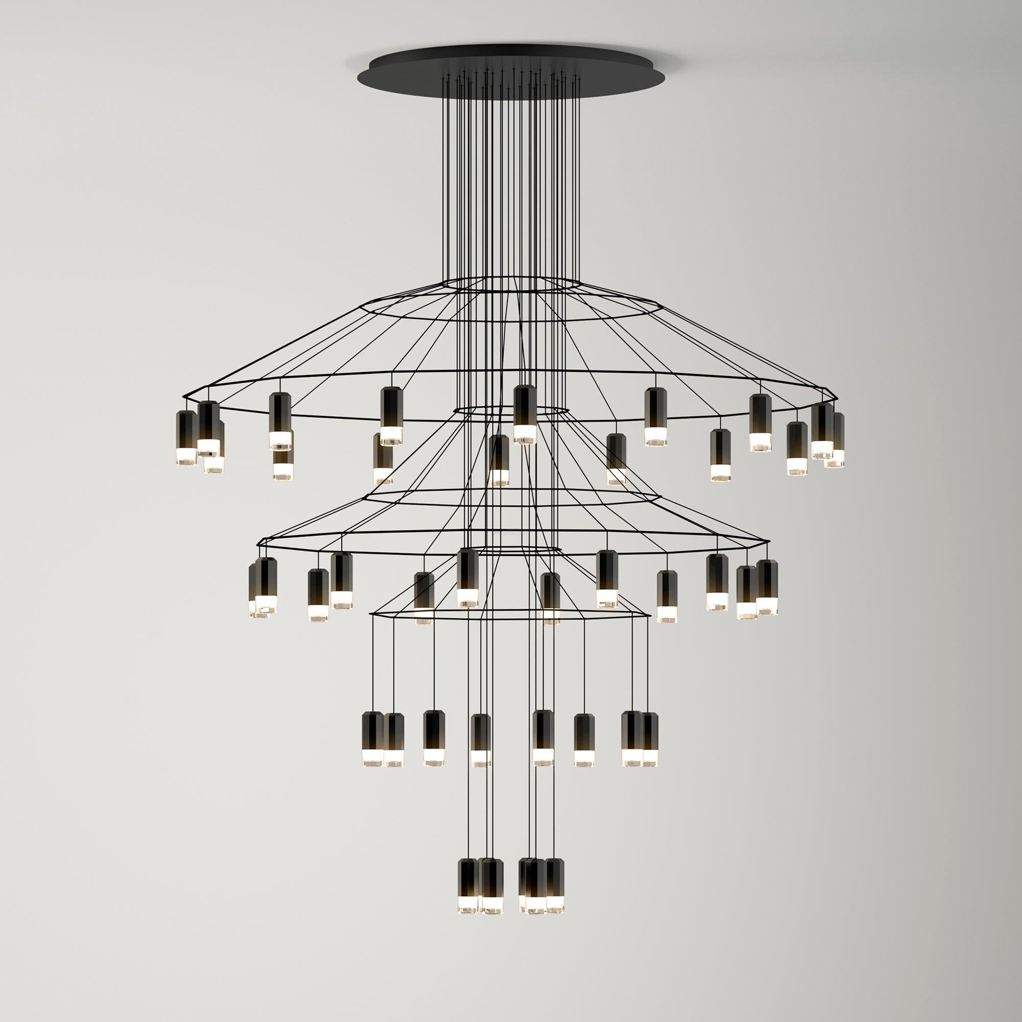 Lines Chandelier with 43/46 heads - Luxehomezone