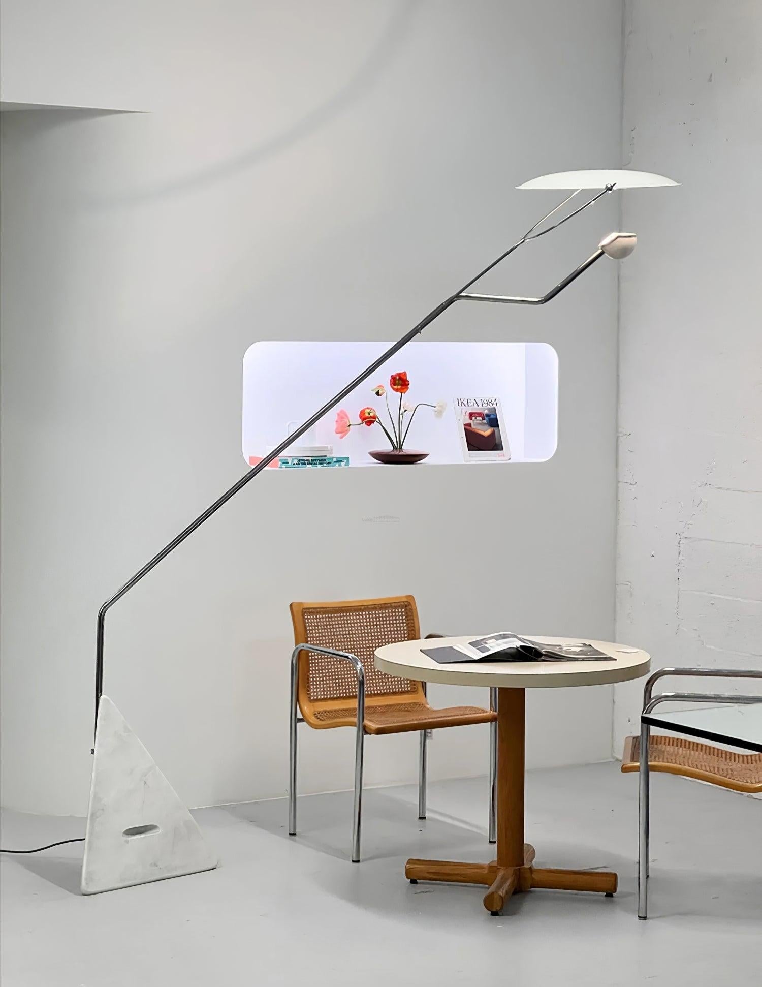 Salocchi Marble Floor Lamp  L 57.1″ - Luxehomezone