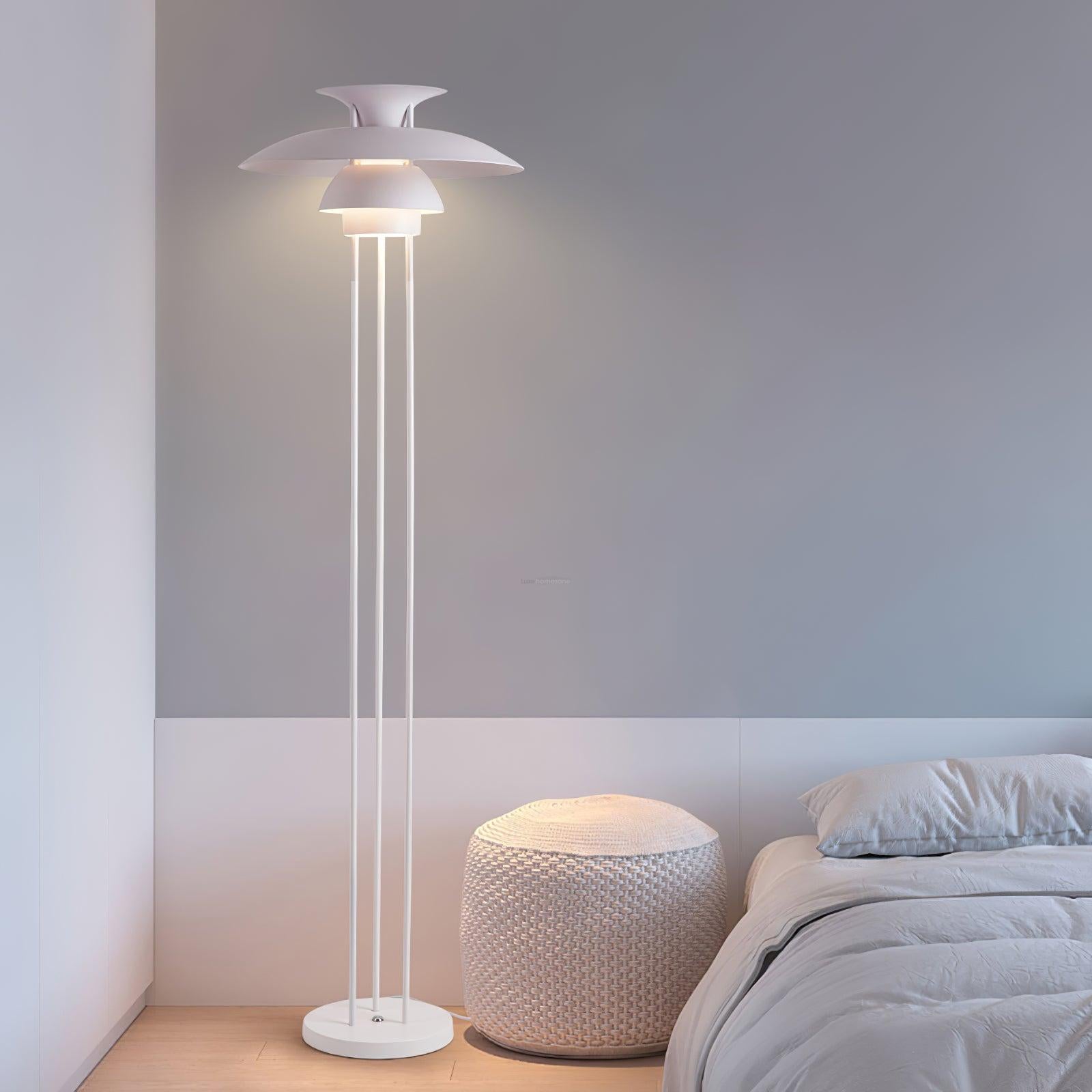 Henningsen Floor Lamp  ∅ 18.1″ - Geometry-1-Luxehomezone