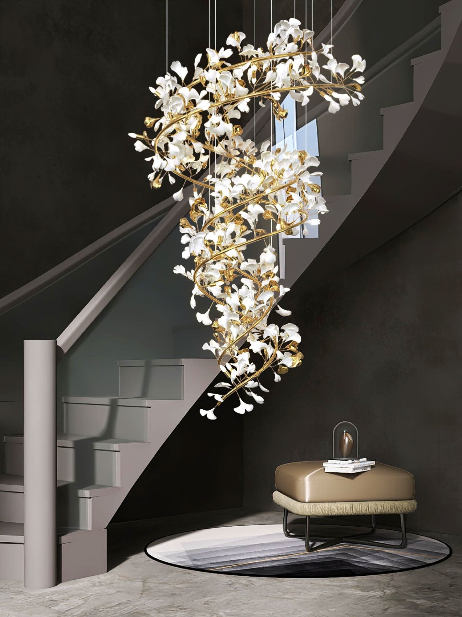 Gingko Chandelier Style Q - Luxehomezone