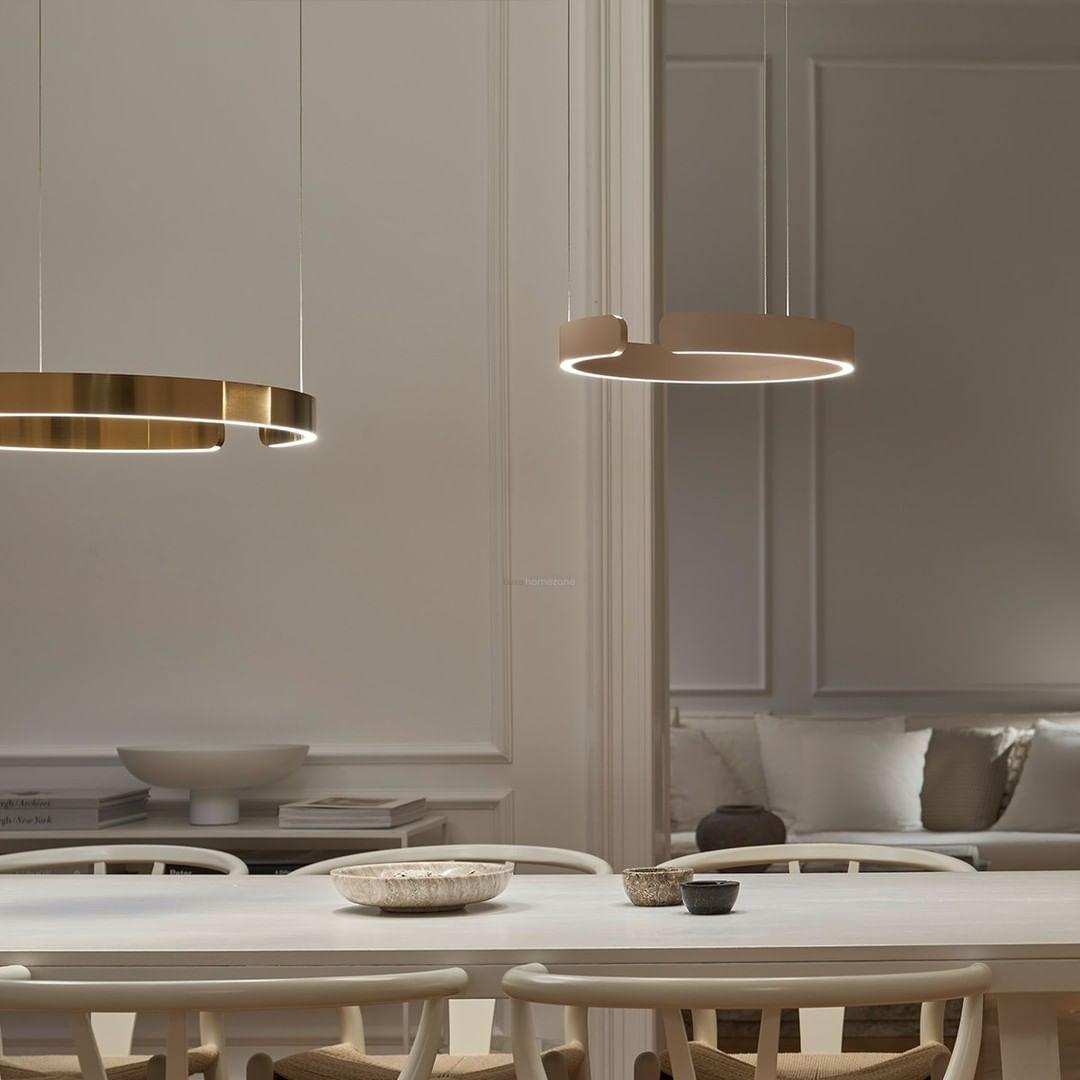 Circular Style Chandelier - ring-1-Luxehomezone