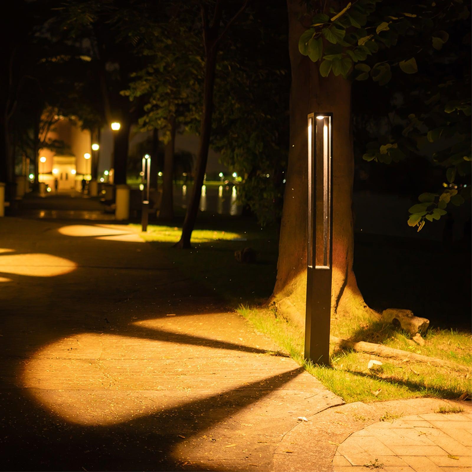 Pole Outdoor Floor Lamp - Pillar-1-Luxehomezone