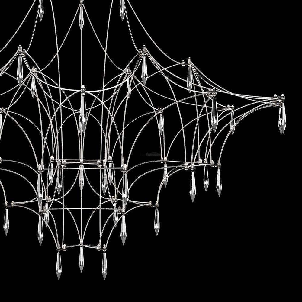 Candle Style Mira Chandeliers ∅ 23.6″ ∅ 31.5″ - Candle-1-Luxehomezone