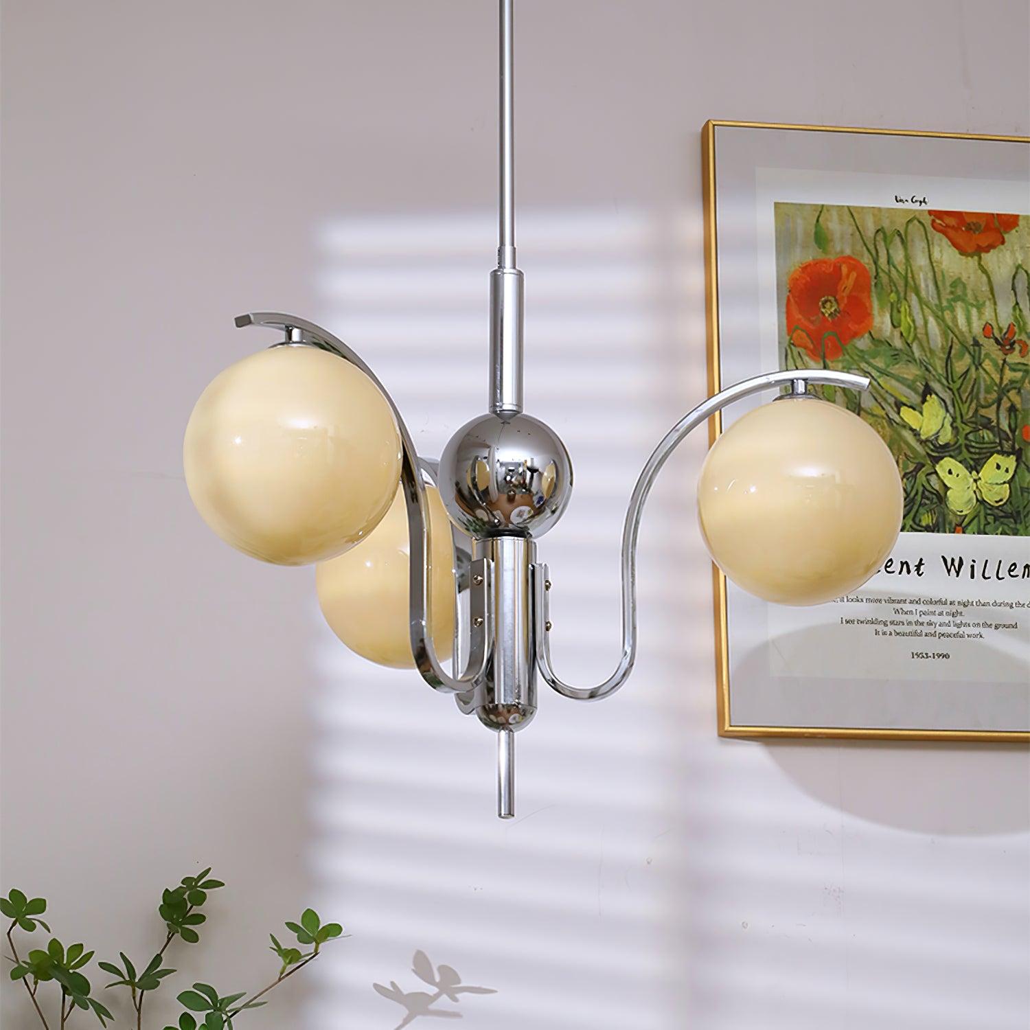 Modo Deco Chandelier with 3/5/6 heads - Luxehomezone